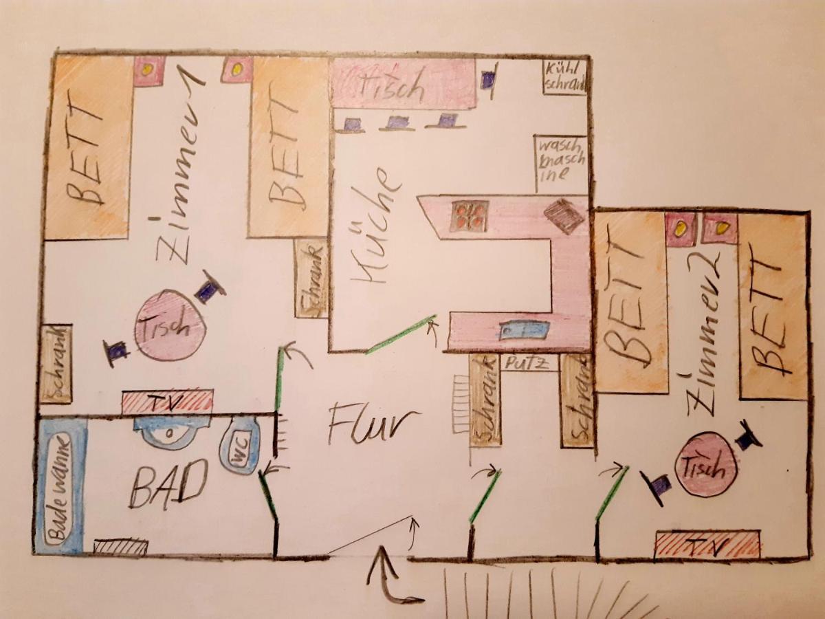 Ara Monteurzimmer Ferienwohnung Zentrumsnah Kesselsdorferstr Drezda Kültér fotó